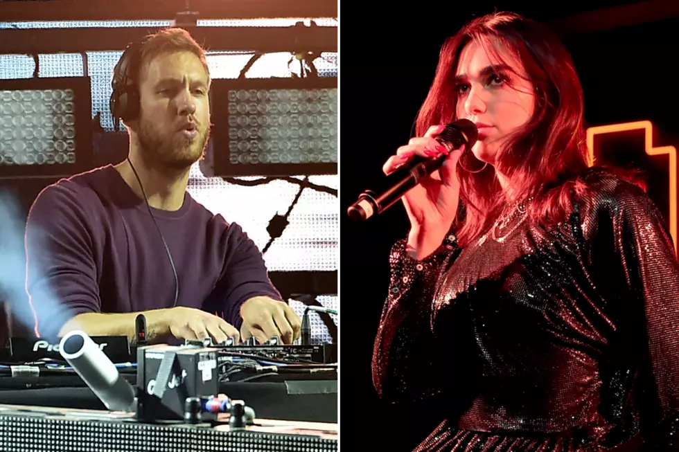 Calvin Harris Uses Secret Barcode to Hint at Future Dua Lipa Collab