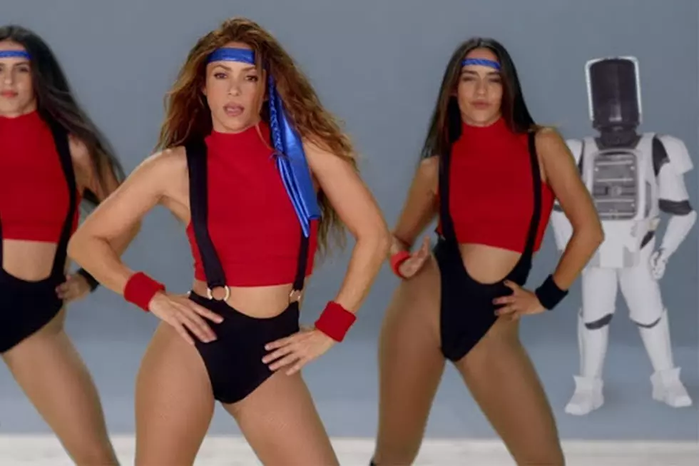 A Cryptic Robot Has Suddenly Appeared in Shakira’s Music Video Thumbnails
