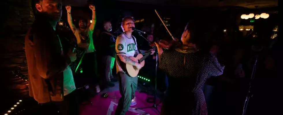 Ed Sheeran Plays A Surprise New England St. Paddy’s Show