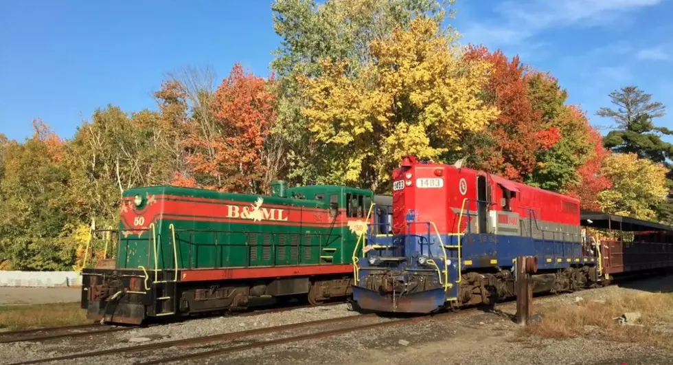 Maine Fall Foliage Train Rides Are Back This Month