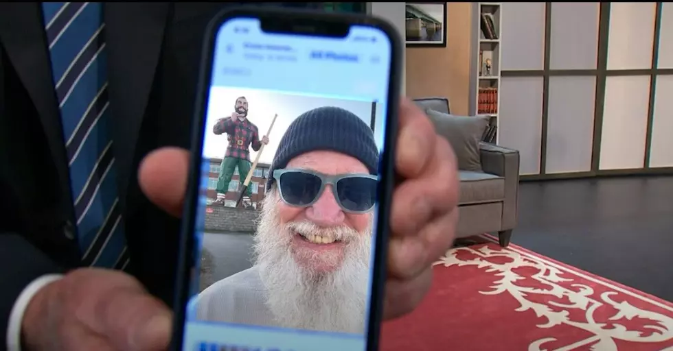 Top 2025 Moment: David Letterman Meets Paul Bunyan in Maine