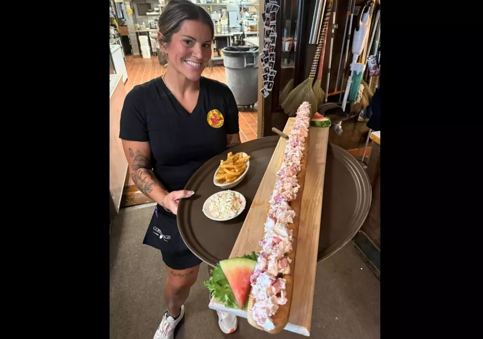 Maine Restaurant Launches New 3-Foot Giant Lobster Roll